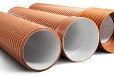 Труба гофр. PP SN16 ID600 раструб (упл. кольцо в комплекте) по 6м